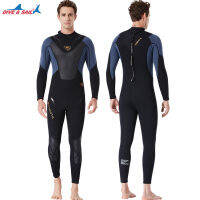 ใหม่ Dive Sail 3Mm ชุดดำน้ำ Neoprene ว่ายน้ำอุ่น Professional Wetsuit 3สี Full-Body Men น้ำเย็น Scuba Snorkelin