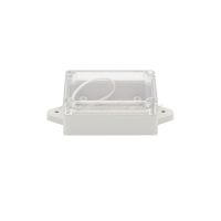 1PC White 83x58x33mm Clear Cover Electronic Plastic Box Waterproof Electrical Junction Case For Electronic Projects Box