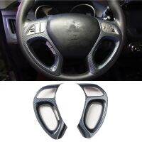 STEERING WHEEL TRIM DECAL SEQUINS COVER TRIM INTERIOR STICKER For Hyundai Ix35 2013-2017 ACCESSORIES CAR-STYLING