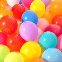 【Affordable variety of balloons】100ชิ้นลูกโป่งวันเกิด10นิ้วน้ำยางฮีเลียมบอลลูนหนามุกพรรคบอลลูนพรรคบอลเด็กเด็กของเล่นแต่งงานลูกโป่ง