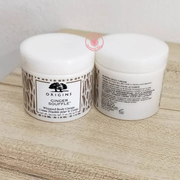 [Original] ORIGINS GINGER SOUFFLE Whipped Body Cream 90ml Lazada