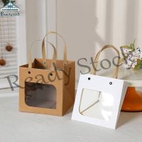 【hot sale】 ✸✢☜ B41 Cute Kraft Paper Bag Gift Bag Rope Handle Hand Bag Paperbag Children Birthday Gift Package