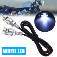 Niahode 2x Chrome Car Motor 12โวลต์โคมไฟSMD LEDสีขาวสกรูป้ายทะเบียนไฟส่องป้ายทะเบียนรถยนต์หลอดโคมไฟ