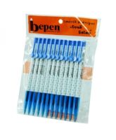 ปากกาเจลแบบกด No.GP-801 0.4 สีน้ำเงิน 1 โหล มี 12ชิ้น : 34000205