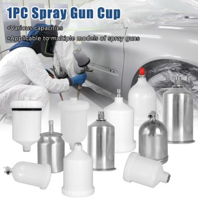 Spray Paint Pot Airbrush Tank Sprayer Cup 1PC PlasticAluminum Sprayer Cup Sprayer Replacement Pot