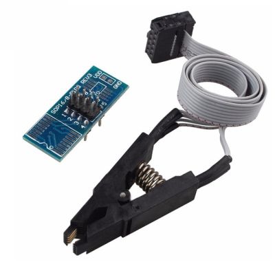 CH341A 24 25 Series EEPROM Flash BIOS USB Programmer Module + SOIC8 SOP8 Test Clip For EEPROM 93CXX / 25CXX / 24CXX