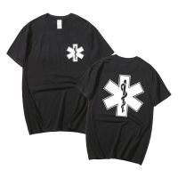 Emt Emergency Ambulance Printed T Shirt Men Tshirt Cotton