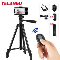 Phone Tripod Portable CellPhone Holder for iPhone 13 Xiaomi Lightweight Camera Tripod Stand for Gopro DSLR with Remote Control