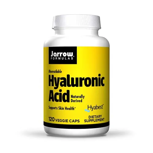 [PREORDER] Jarrow Formulas Hyaluronic Acid, Skin Hydration, 120 Veggie