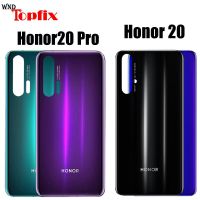 【☑Fast Delivery☑】 baoyao กระจกหลังสำหรับ Huawei Honor 20 Pro เคสแผงด้านหลังประตูเคสกาว Honor 20 Honor20 Pro