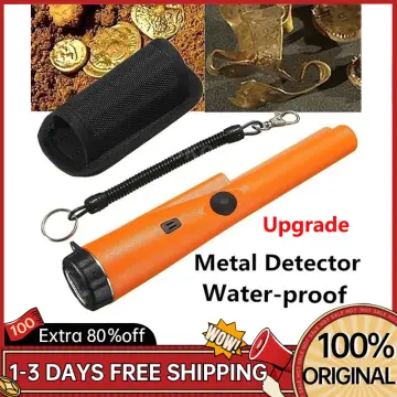 Foldable Metal Detector Professional Waterproof Black And - Temu Philippines