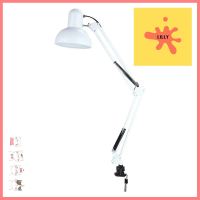 ไฟอ่านหนังสือ HATASH IMT-800 โลหะ MODERN สีขาวDESK LAMP HATASHI IMT-800 METAL MODERN WHITE **คุณภาพดี**