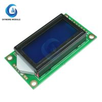 0802 LCD Display Module 8*2 Character Blue/Yellow Screen 3.3V/5V Backlight Monitor For Arduino