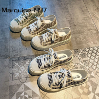 Marquise1997  รองเท้าผ้าใบผญ รองเท้าผ้าใบผู้หญิง รองดท้าผ้าใบ ผญ 2023 NEW FYD2390RK5 37Z230912