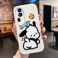 เคส PMP สำหรับ OPPO Reno10 Pro + 5G แบบบางเคสหลังหนังลายการ์ตูน Pochacco ซิลิโคนนิ่มเคสโทรศัพท์ปกหนัง