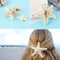 2PC Elegant Starfish Hairpin Sea Star Hair Clip Beach Wear Barrettes Women Jewelry Headwear Accessories Hair Styling Tools