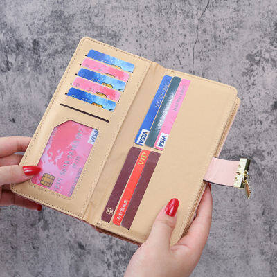 Chocolate Colors Optional Size Bifold Cute Five Woman Wallet Sweet