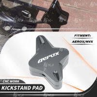 สำหรับ Yamaha AEROX 155125 2016-ปัจจุบัน Kickstand Tab Extension ขาตั้ง Kick Foot Extender รองเท้าขยาย Pad อุปกรณ์เสริม