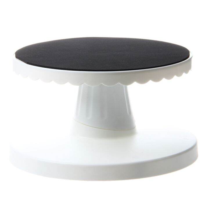 Rotating Icing Revolving Cake Tilting Turntable Decorating Stand Platform Lazada Indonesia