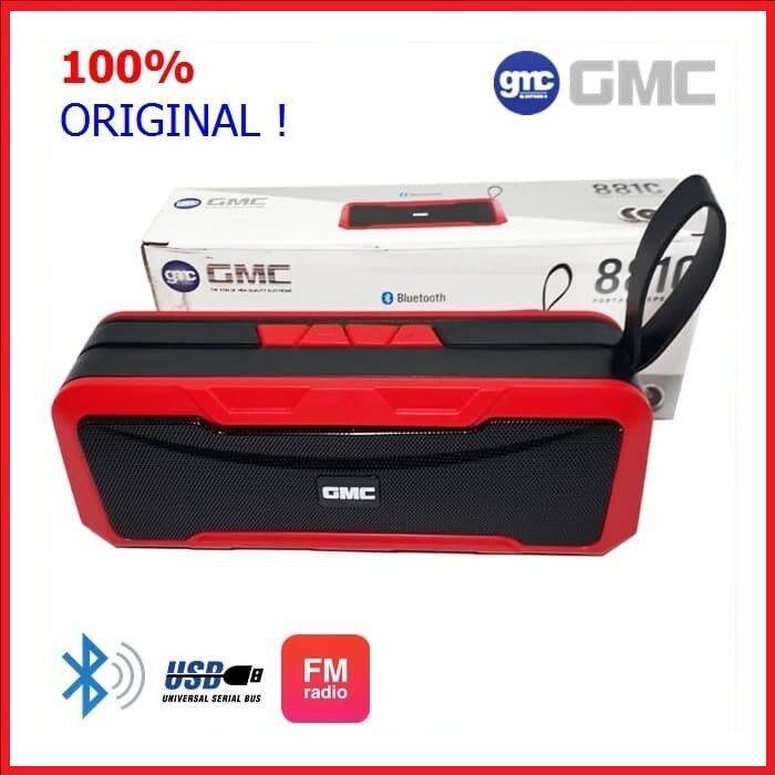 Speaker Bluetooth Portable GMC 881C Extra Bass warna random Lazada