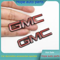 New upgrade 2pcs / lot Small Metal Stickers for GMC Logo Side Car Sticker Emblem Badge Tail Auto Rear Trunk Decals for Jeep wrangler