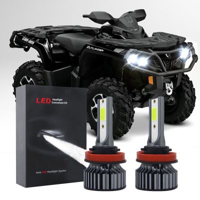 New หลอดไฟหน้า LED H11 1000 ดวง สําหรับ 2012-2019 Can-Am Outlander