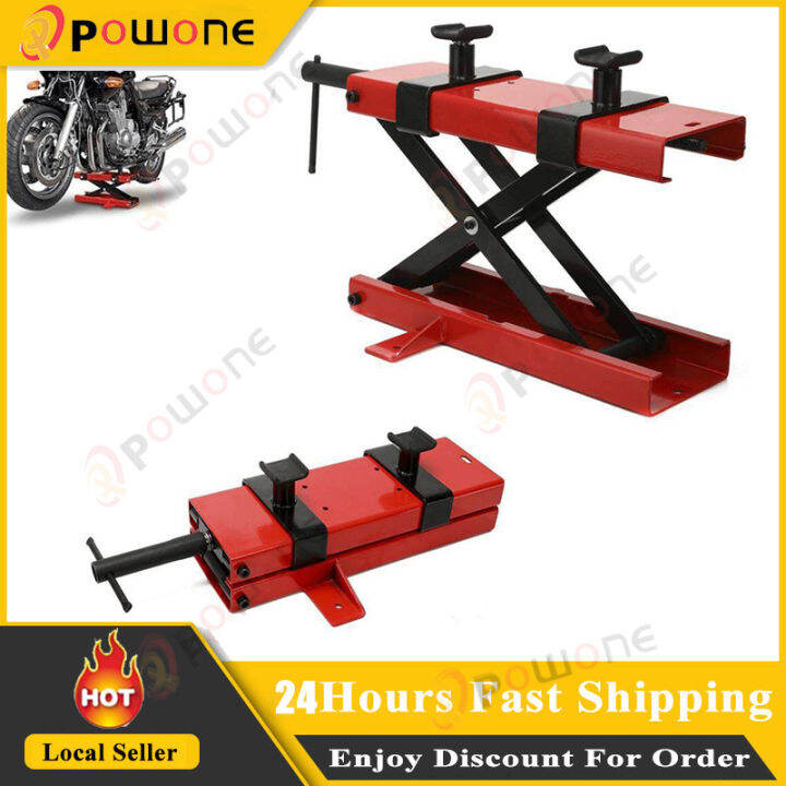500KG Wide Deck floor jack car jack Scissor Lift Jack Hoist Stand