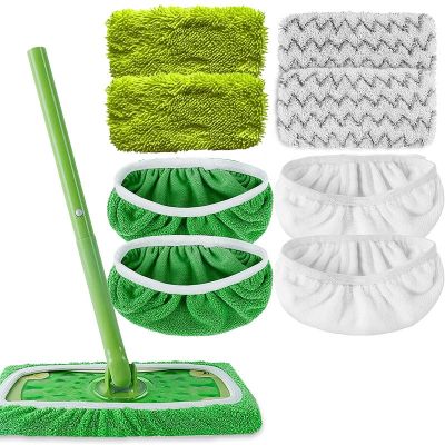 ✁ Pcs Swiffer For 1 Durable Cloths Cleaning Replacement And Mop Cloth Cleaning Bathroom And Household Pad Microfiber Absorbent