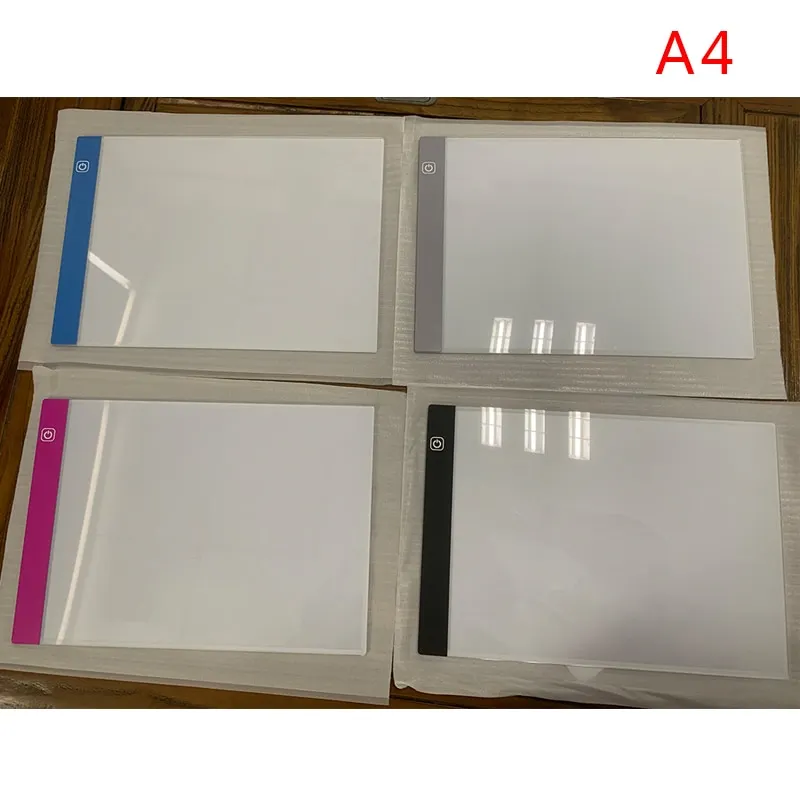 A3/A4/A5 Three Level Dimmable Led Light Pad Drawing Board Pad Tracing Light  Box