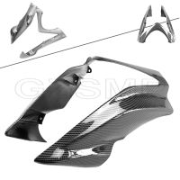 Carbon Fiber Pattern Motorcycle Accessories Front Upper Fairing Headlight Cowl Nose Fit For KAWASAKI ER-6N ER6N 2009 2010 2011