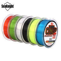 Seaknight Fighter สายไนลอนตกปลา 100M เอ็นตกปลาโมโนฟิลาเมนต์ญี่ปุ่นวัสดุ Super Strong สำหรับปลาคาร์พตกปลา 2-35lb