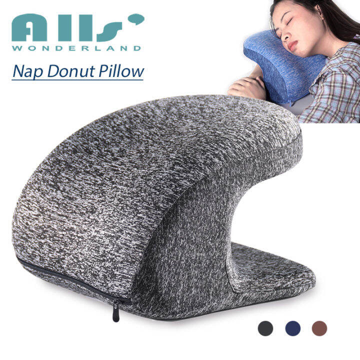 Ready Stock Nap Donut Pillow Memory Foam Desk Nap Pillow for Sleeping