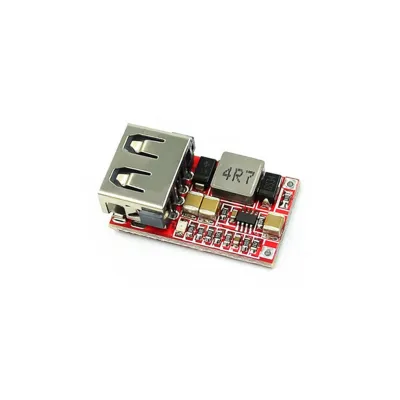 DC 6-20V 12V/24v to 5V USB Output charger step down Power Module Mini DC-DC Step Up Boost Module Power Adjustable buck Converter Electrical Circuitry