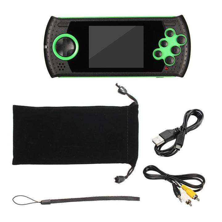 Portable 3 Inch 16 Bit Handheld Game Console Players Build In 100