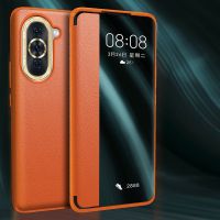 For Huawei Nova 10 Pro 11 Flip Case Skin Leather Window Book Shockproof Bumper Cover For Huawei Nova 10 11 Ultra Phone Cases Bag