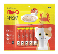 มีโอแมวเลีย ขนมแมวเลีย มีโอ ครีมมี่ ทรีต Me-O Creamy Treat ขนาด15g (แพค20ซอง)