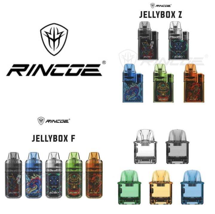 19 🌈 Rincoe Jellybox F Pod System Kit & Rincoe Jellybox F Rincoe