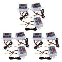 9Pcs 220V 10A Digital LED Temperature Controller Thermostat Control Switch Probe