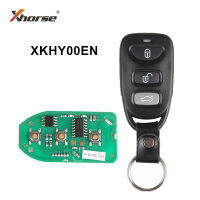 5ชิ้นล็อต xhorse 3ปุ่ม XKHY00EN VVDI VVDI 2สาย Universal Remote Key สำหรับ Hyundai