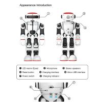 LEORY หุ่นยนต์อัจฉริยะควบคุมด้วยเสียงแบบ Humanoid แอปควบคุมชุดควบคุมแขนกลหุ่นยนต์ RC ของเล่นการรู้จำเสียงสำหรับของขวัญสำหรับเด็กของขวัญ