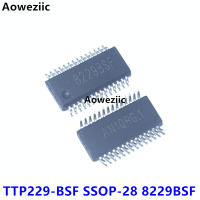 ซิลค์สกรีน8229BSF SSOP-28 16คีย์ Capacitive Touch button Sensing Chip IC originalle