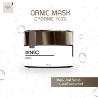 Ornic mask มะขามขัดผิว สูตรออริจินอล จากเนื้อมะขามแท้ ช่วยผลัดเซลล์ผิวอย่างอ่อนโยน