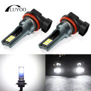 Luyoo 2 Chiếc Bóng Đèn LED H8 H11 Đèn Led H1 H3 HB3 9005 HB3 9006 HB4 Đèn