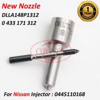 ดีเซลการใช้ Sprayer DLLA148P1312 Common Rail Injector DLLA 148 P 1312 (0433171312) สำหรับเครื่องยนต์ Nissan 0445110168 0 445 110 168