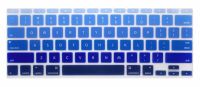 ✺☄❁ Gradient English Silicone US Version Keyboard Cover Skin For Apple MacBook Air 11 Mac Air 11.6 inch A1370 A1465 Keyboard Film