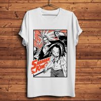 JAPAN anime Shaman King funny t shirt men new white casual short sleeve tshirt homme manga unisex streetwear t-shirt