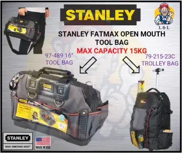 Stanley FatMax Open Mouth Tool Bag, 18, 518150M 