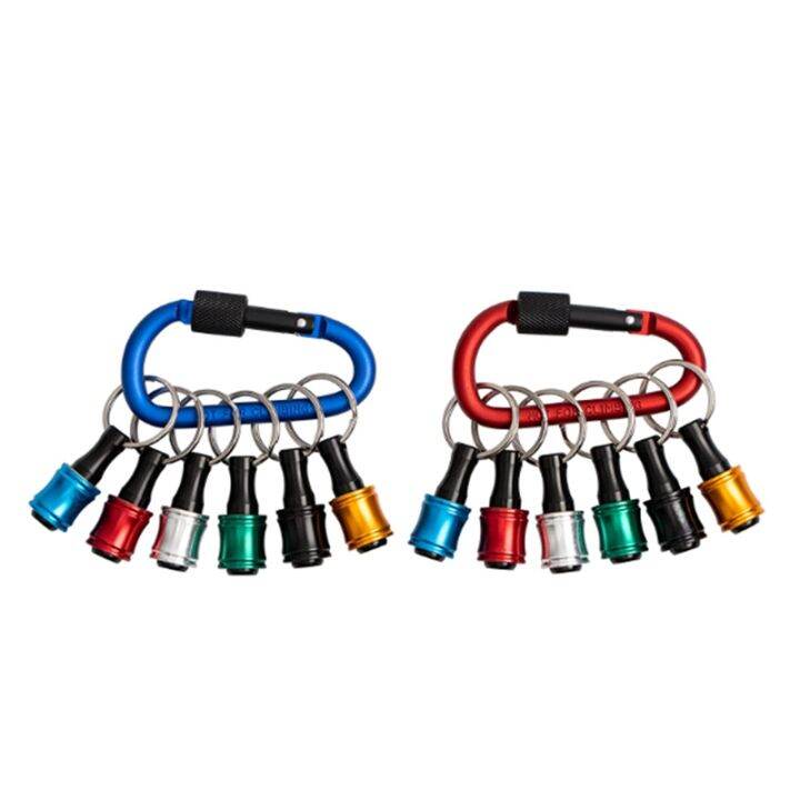 Easy Release and Quick Change Bit Holder Screwdriver Bit Holder 2 Sets