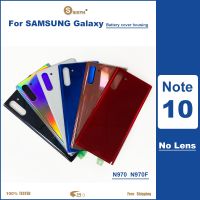 For Samsung Galaxy Note 10 Case Glass Battery Back Cover For Samsung note10 N970 SM-N970F Housing Replacement With logo Gift