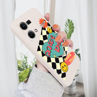 เคส PMP สำหรับ OPPO Reno 7 Reno7 5G Reno7 Pro 5G Reno7 Z 5G เคสโทรศัพท์ลายสก๊อตลายสก๊อตยิ้มเคสโทรศัพท์ปลอกซิลิโคนน้ำทรงสี่เหลี่ยมดั้งเดิมคลุมทั้งหมดเคสป้องกันทนแรงกระแทกกล้อง